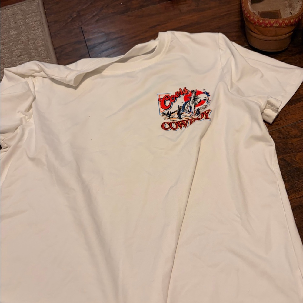 Cool Cowboy Graphic Tee - White
